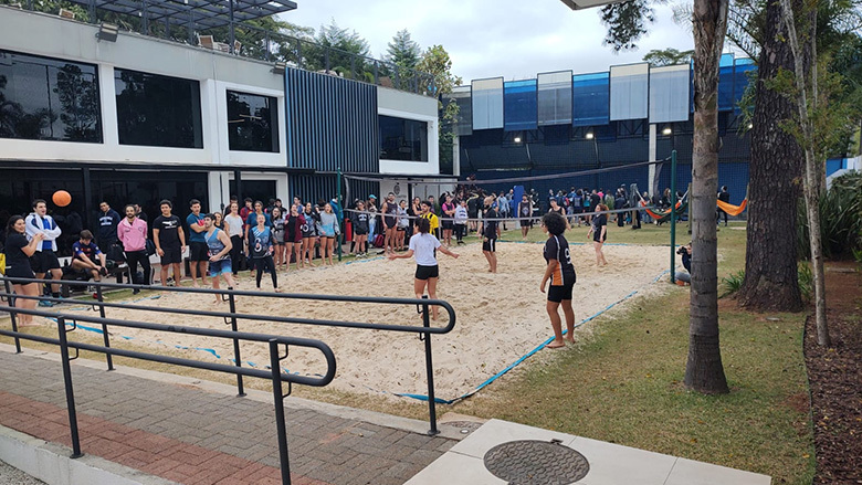 Alunos do Einstein sao incentivados a cuidar da saude fisica e mental