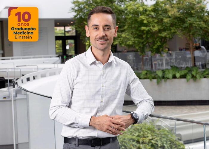 Formado na primeira turma da Graduacao em Medicina Dr. Gabriel conta sobre sua jornada no Einstein